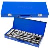 set of ratchet sockets extensions 24 el 1%252F2 case