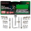 set of ratchet sockets extensions 24 el 1%252F2 case