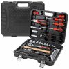 set of tools sockets spanners ratchet 36el