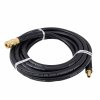 reinforced pneumatic rubber hose 10mm x15mm 5m with quick release couplings