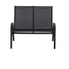 Set vrtnega pohištva s kiosk - črna*6397