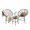 SET VRTNEGA POHIŠTVA (2 STOLČKA, MIZA) - SIVA *3446