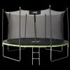 TRAMPOLINA 12FT 374 CM S STOPNICAMI IN NOTRANJO MREŽO *4286
