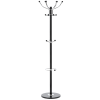 STOJEČI KOVINSKI OBESNIK KAZER 178 CM ČRN *5356