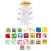 SET 4 KVADRATNIH POSOD S MOTIVOM *6781