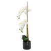 UMETNA ROŽA - BELE ORHIDEJE 77 CM