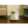 Puf Penguin Modra 28 x 34 cm *8847