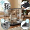 Kovinska pasja kletka + ležišče 75 x 45 x 54 cm PH-200