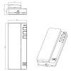 big aco up940 unifon cyfrowy bialy aco 8021156039999 2