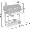 grill weglowy ogrodowy beczka 61987