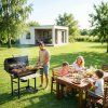 grill weglowy ogrodowy beczka 61983