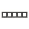 Petkratni okvir Simon 54 premium antracit