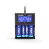 Polnilnik za baterije 18650 4 x Li-ion/Ni-MH LCD