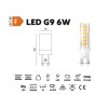 LED žarnica G9 6W 6000K 350LM KOBI
