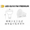 LED žarnica 9W GU10 4000K 230V PREMIUM