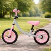 Ravnotežno kolo Fix Balance za terensko vožnjo belo-roza