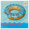 BESTWAY 36118 Kolo do plywania dmuchane Donut niebieskie 107cm max 100kg 146198
