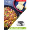 Adler AD 6503 Kuchenka turystyczna elektryczna jednopalnikowa plyta grzewcza 1500W 147173