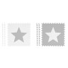 Pena uganke za tla 180x180cm 9kos - zvezde