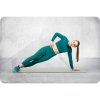 Podloga za vadbo 183 x 60 cm 192200 siva