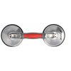 Sesalec za steklo 2x123 mm, max. 120 kg DED06P12