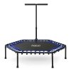 Šesterokotni trampolin za skakanje 127 cm modri