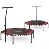 trampolina fitness z uchwytem 25027