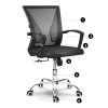fotel biurowy z mikrosiatki s 25460