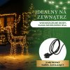 193190 cl1218 ozdoba swietlna renifer 216 led M0