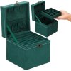 53839 ha1088 szkatulka na bizuterie 12x12x12 cm M0