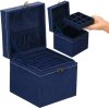 53412 ha1089 szkatulka na bizuterie 12x12x12 cm M0