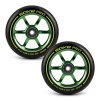 Kolesa za freestyle skiro SOKE PRO 110mm 88A zelena 2 kosa