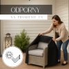177892 ga2170 pokrowiec na meble ogrodowe 70x70x12575 cm M0