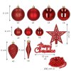 Vianočné ozdoby na stromček 51ks CA0127