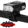 80160 ba0058 lampka rowerowa usb tylne swiatlo rowerowe usb M0