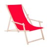 Plažni stol DC003 rdeč