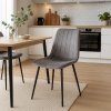 Jedilni stol siv DC0023
