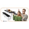 170699 gf0098 zestaw cateringowy stol lawki 180 x 74 x 74 cm M0