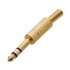 Konektor Jack 6,3 ST ZLATI
