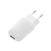 Omrežni polnilec s priključkom USB 2,1 A H21A bela