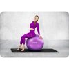 Fitnes žoga 65 cm NS-951 vijolična + pumpa