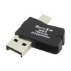 Bralnik kartic Micro SD 2v1