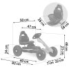gokart dzieciecy na pedaly rk 22592
