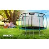 Trampolin 374cm Neo-Sport zelena
