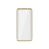 3D kaljeno steklo Samsung S8 zlat okvir