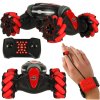 Samochod zdalnie sterowany reka na pilota 2w1 RC Stunts dancing stunt 360 czerwony 143445