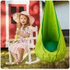 Otroška gugalnica za sobo Cocoon zelena