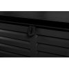 Vrtna škatla 390L črna 143 x 57 x 53,5 cm