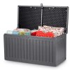 Vrtna škatla 109 x 51 x 55 cm 270L siva
