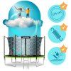 trampolina ogrodowa 12ft 374c 64652